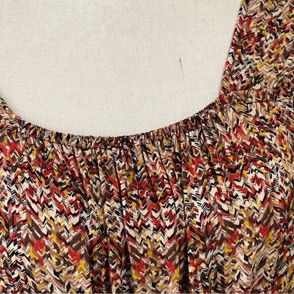 Multi print Cottagecore Maxi Dress, Small - Picture 8 of 8